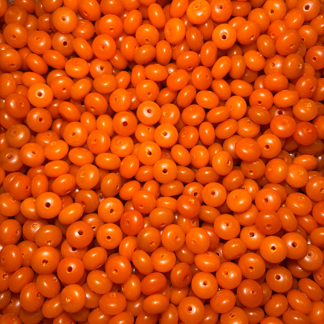 (New) Donut Orange Bodhi 9mm*6mm