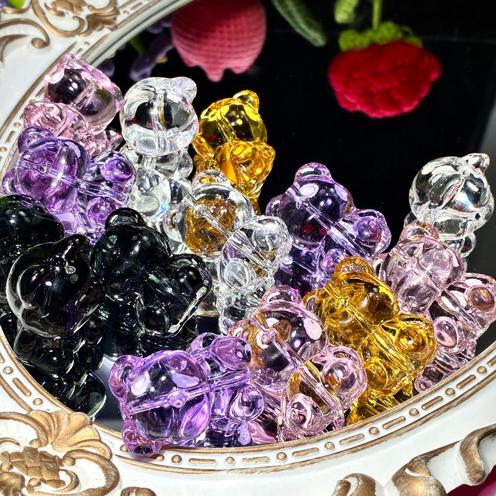 (New) Big Glass Crystal Bear (35mm)