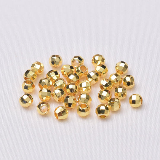 Shiny Disco Ball Metal Spacer(4mm)