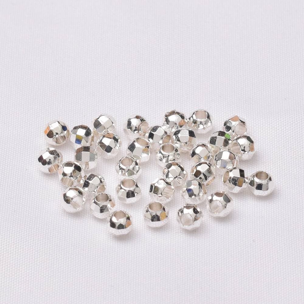 Shiny Disco Ball Metal Spacer(4mm)