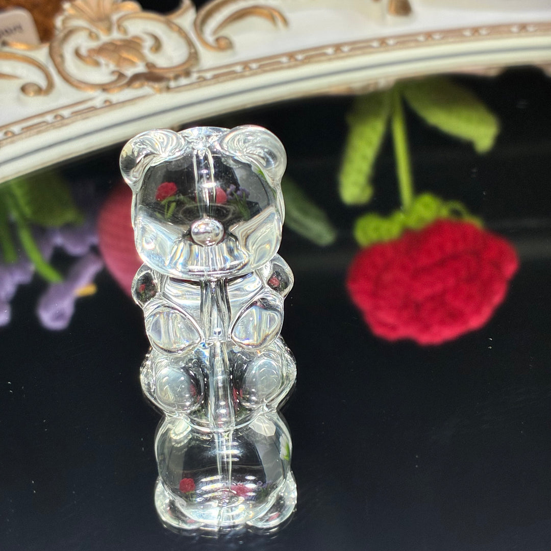 (Buy 1 Get 1) Big Glass Crystal Bear (35mm)
