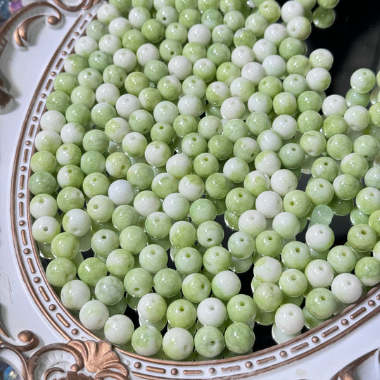 Mint Beads(10mm glass beads)