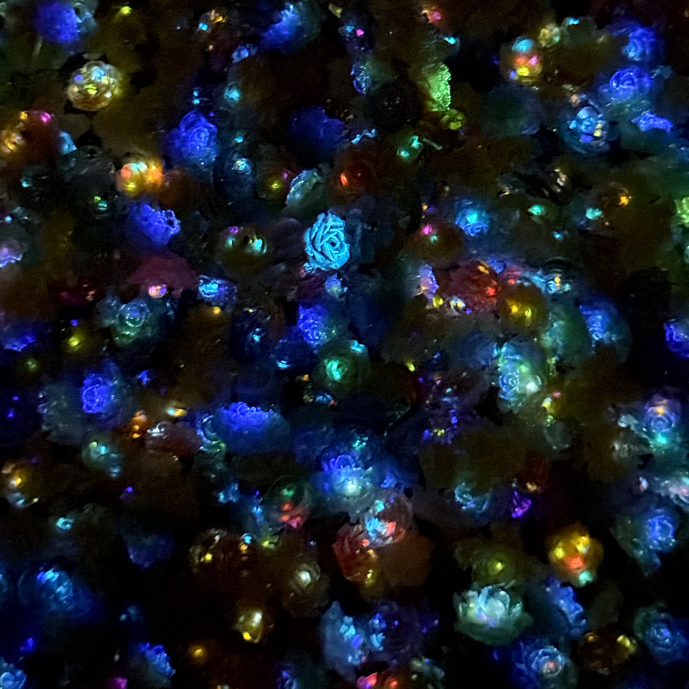 (Buy 1 Get 1)  Lemon Garden   (Color Changing & Glow in Dark Soft Flower)