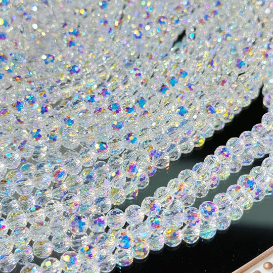 K9 Disco Diamond Beads(6mm/high quality 98facetes)