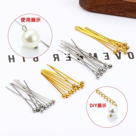 Ball Pin For Jewelry Making(0.5*25mm)