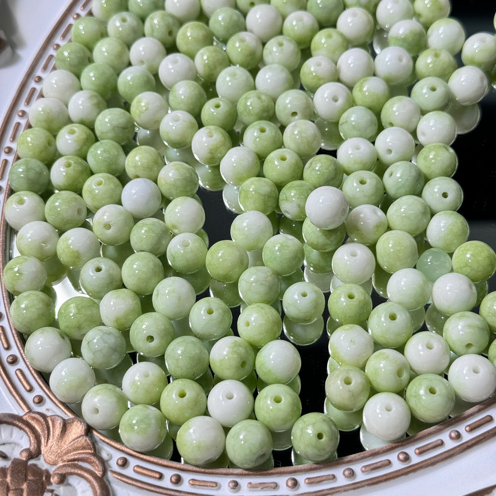 Mint Beads(10mm glass beads)