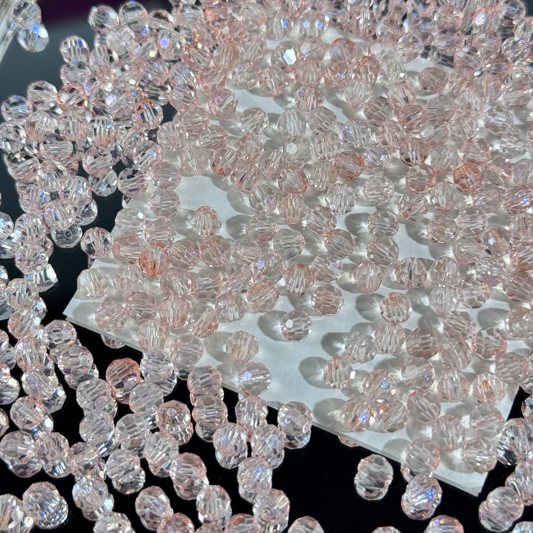 Disco Round facet Crystal(6mm)