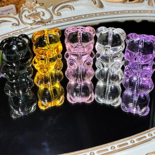 (Buy 1 Get 1) Big Glass Crystal Bear (35mm)