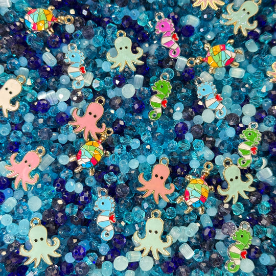 (New) Deep Blue Sea ((high-quality diamomd crystal 4mm)