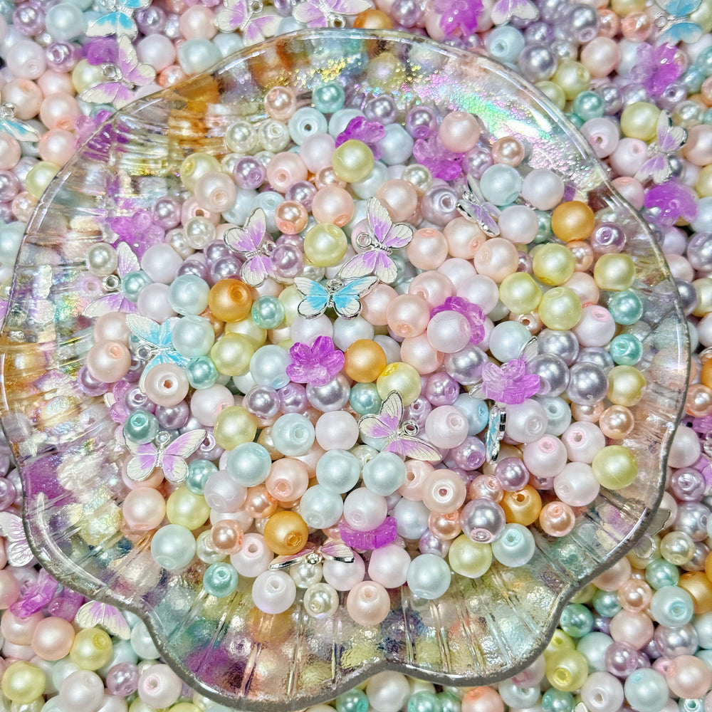 (Buy 1 Get 1)Pastel Pearl🩵🩷💜