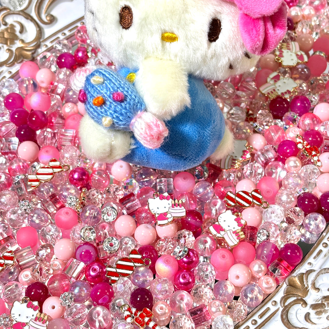 Kiki Birthday 🎂 Luxury Mix(Natural stones/K9 Crystal/Glass beads MIX)