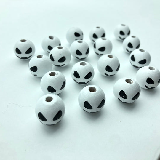 Halloween Wooden Beads