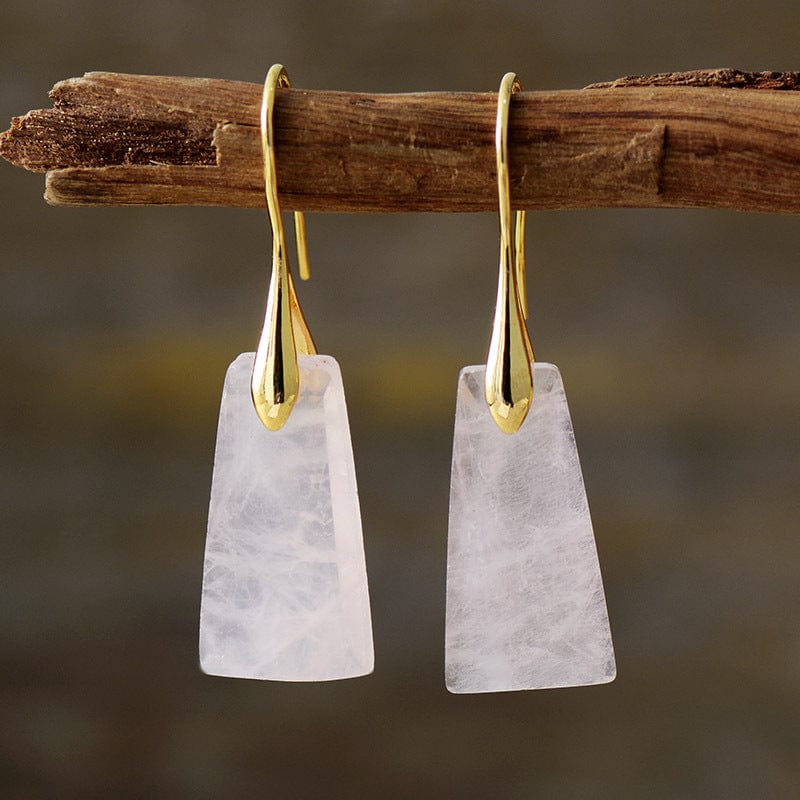 Geometric Pendant Earrings