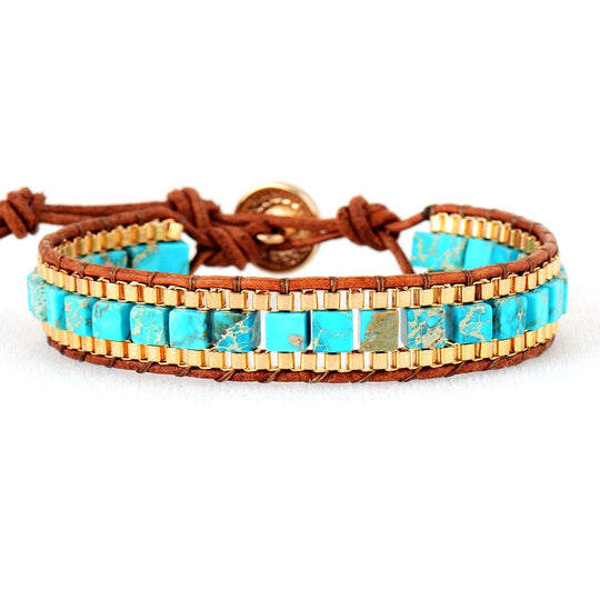 Emperor Stone Woven Bracelet