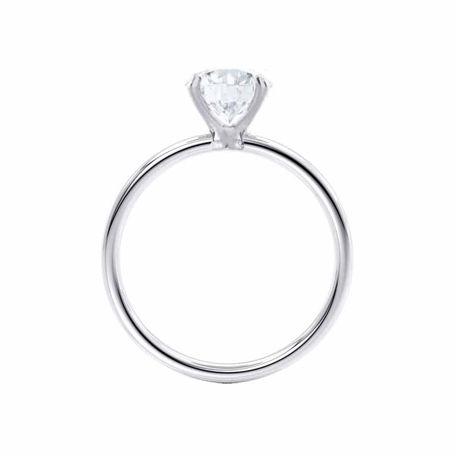 ORCHID - Radiant Natural Diamond Platinum Solitaire