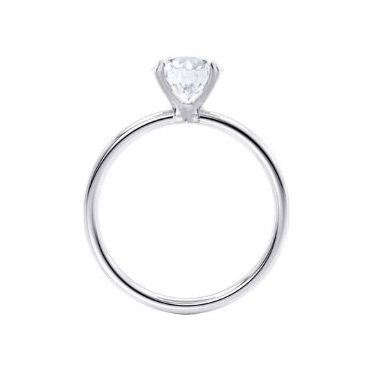 ORCHID - Radiant Natural Diamond Platinum Solitaire